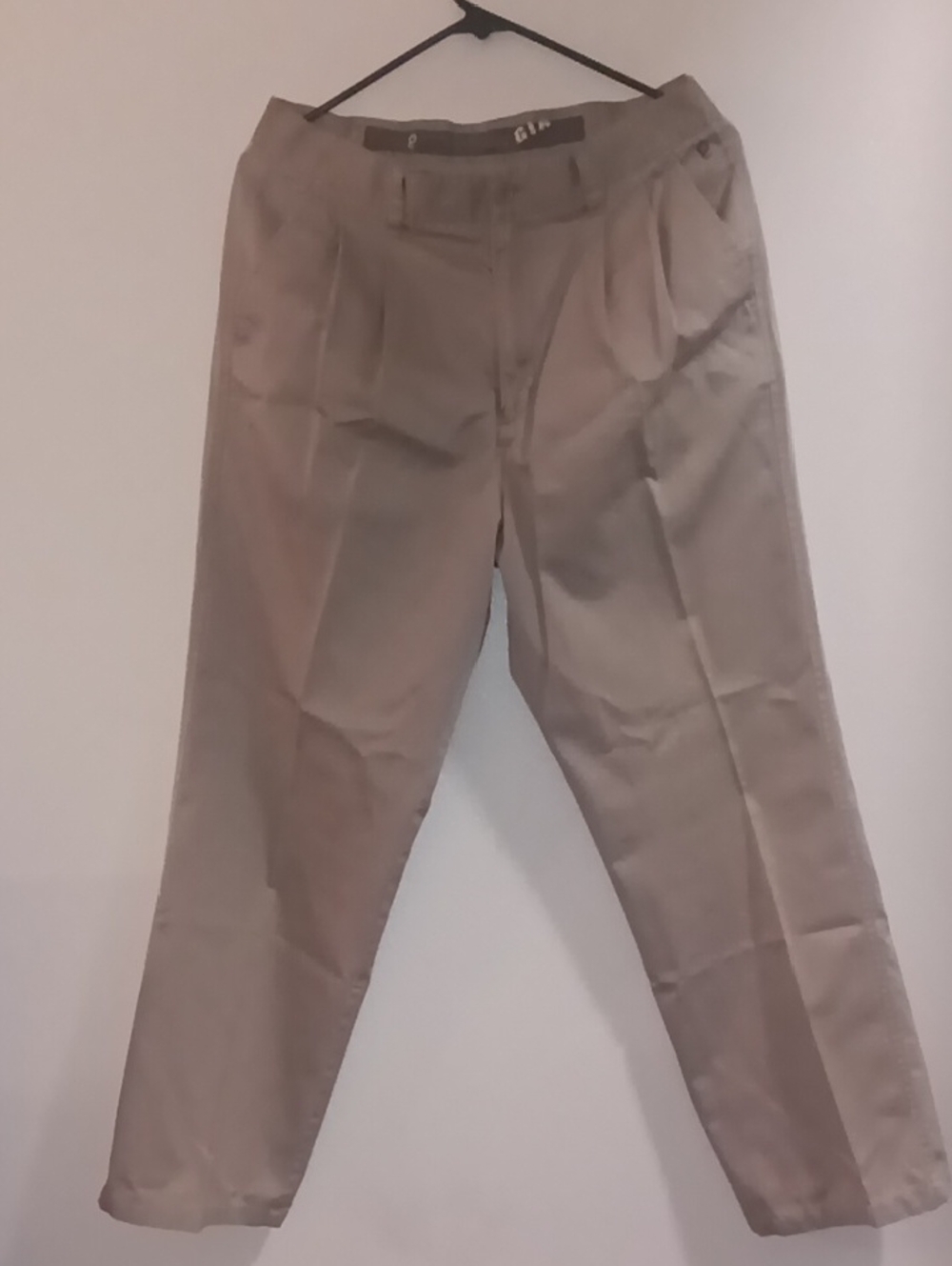Men's 32x29 Classic Pleated Dress Pants - Taupe
